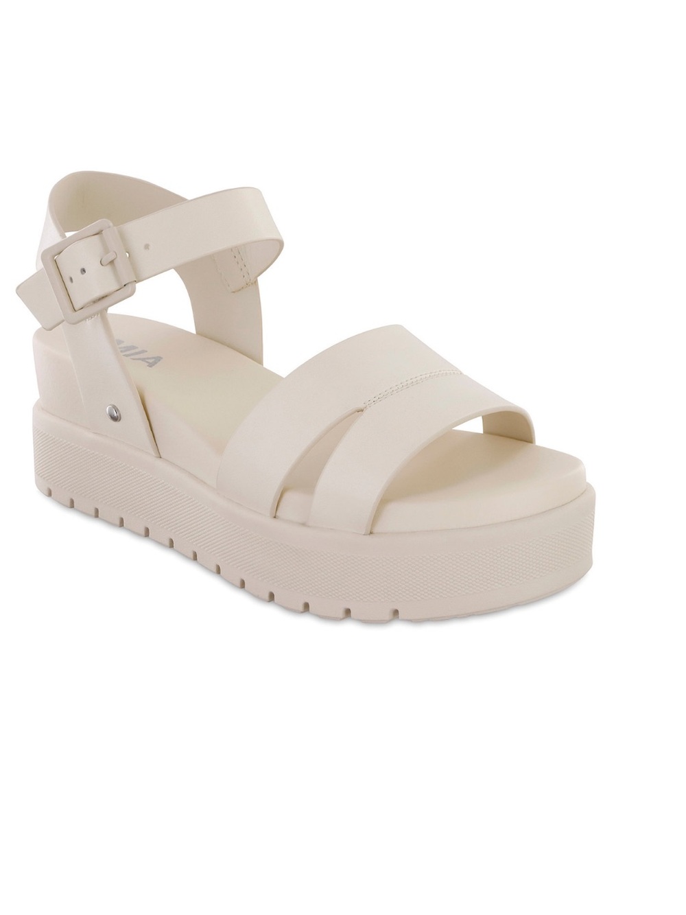 MIA Women’s Maya Platform Sandals in Color Linen Size 8